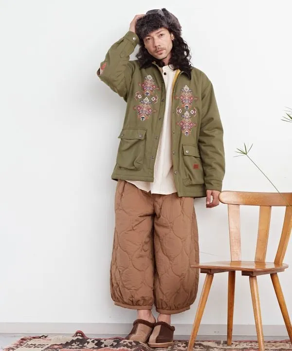 Amina x grn Kilim Pattern Embroidered Jacket