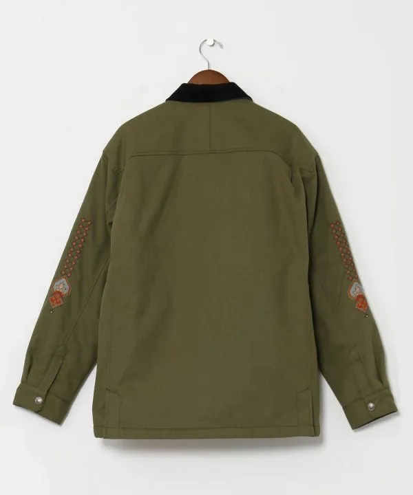 Amina x grn Kilim Pattern Embroidered Jacket