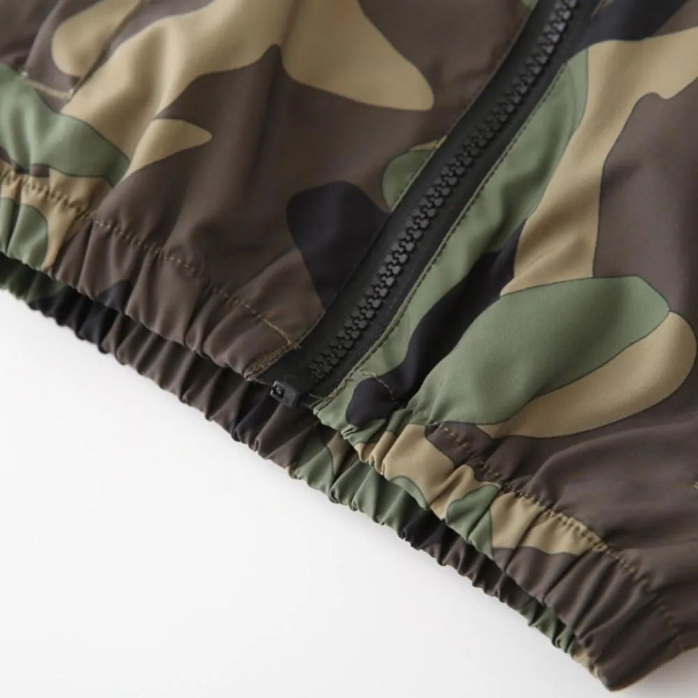Boys Camouflage Hooded Long Sleeves Jackets Wholesale Toddler Boy Clothing
