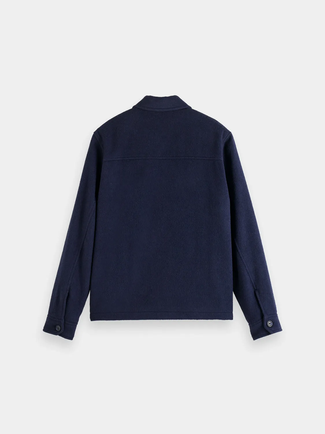 Brushed overshirt