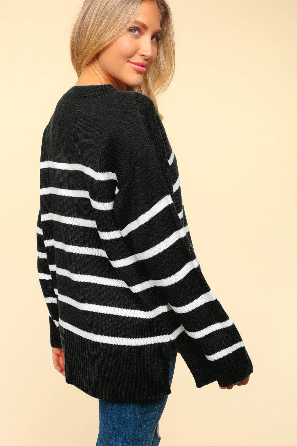 Cafe Striped Sweater