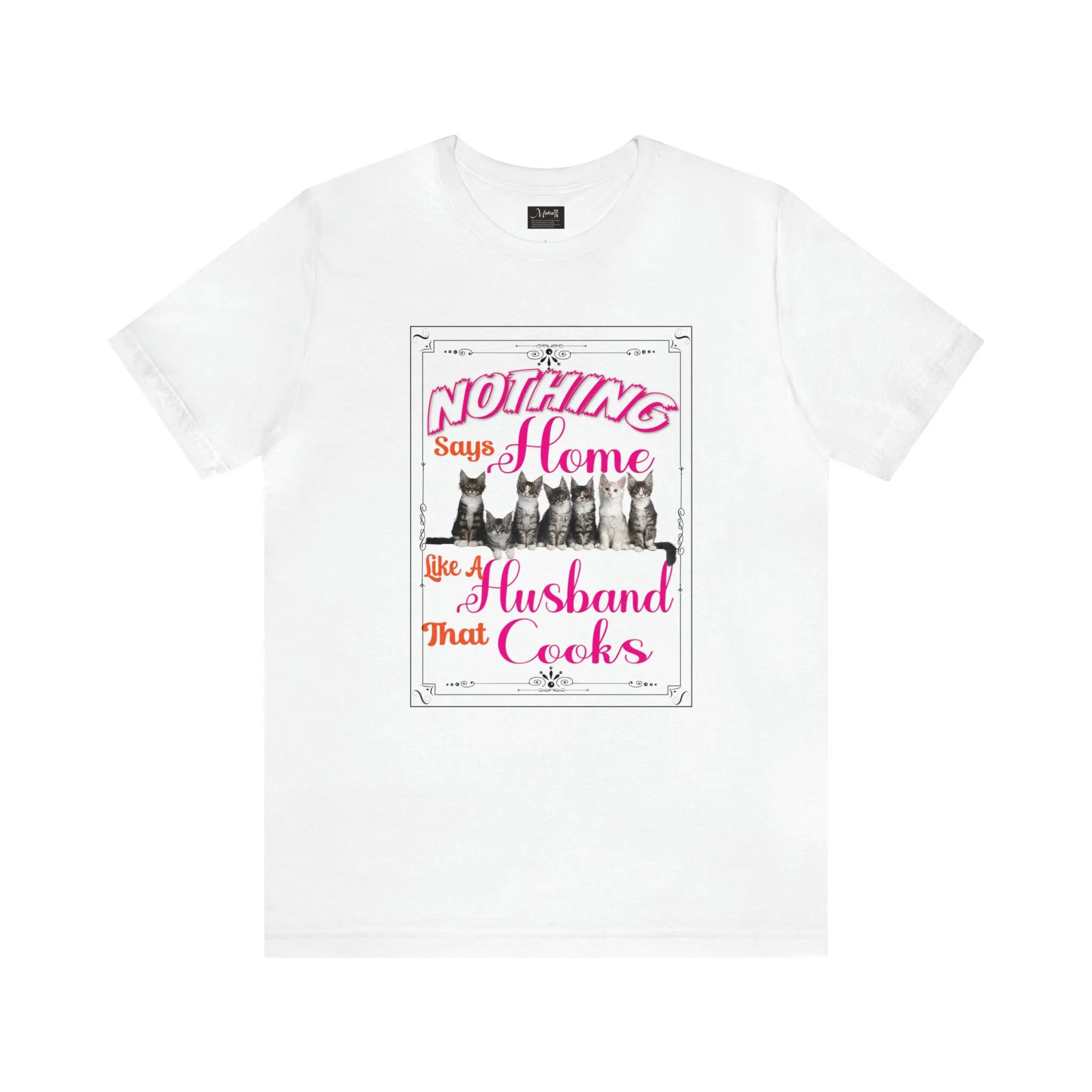 Chef T-shirt Nothing Says Home Like a Husband That Cooks designs Etsy Cute Chef Jacket T-shirt