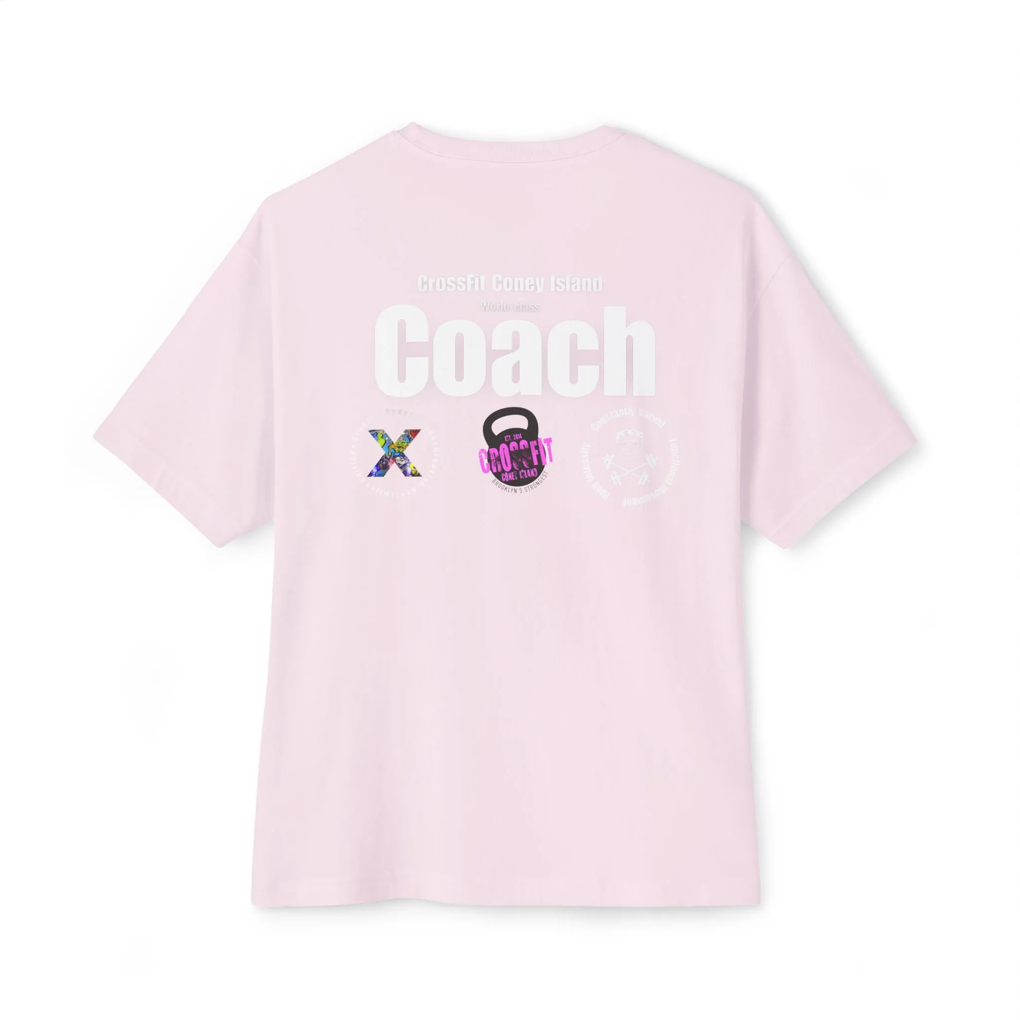 Coach Shirt - PINK LIMITED EDITION - Unisex Oversized Boxy Tee