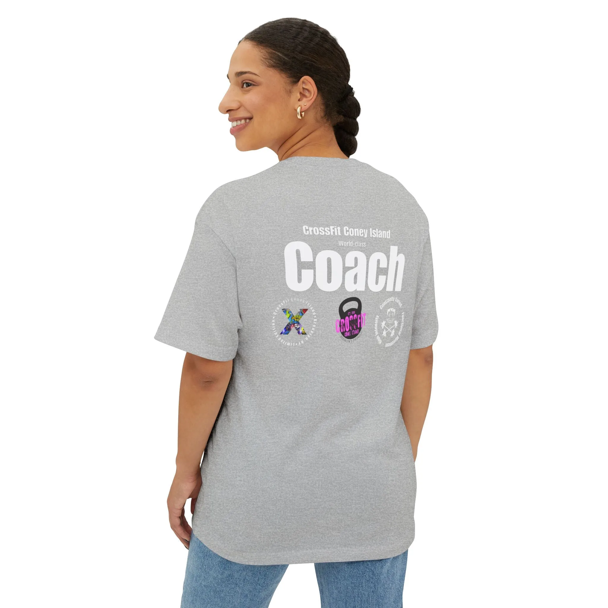 Coach Shirt - PINK LIMITED EDITION - Unisex Oversized Boxy Tee