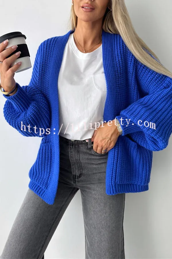 Coad Knitted Pocket Long Sleeved Cardigan