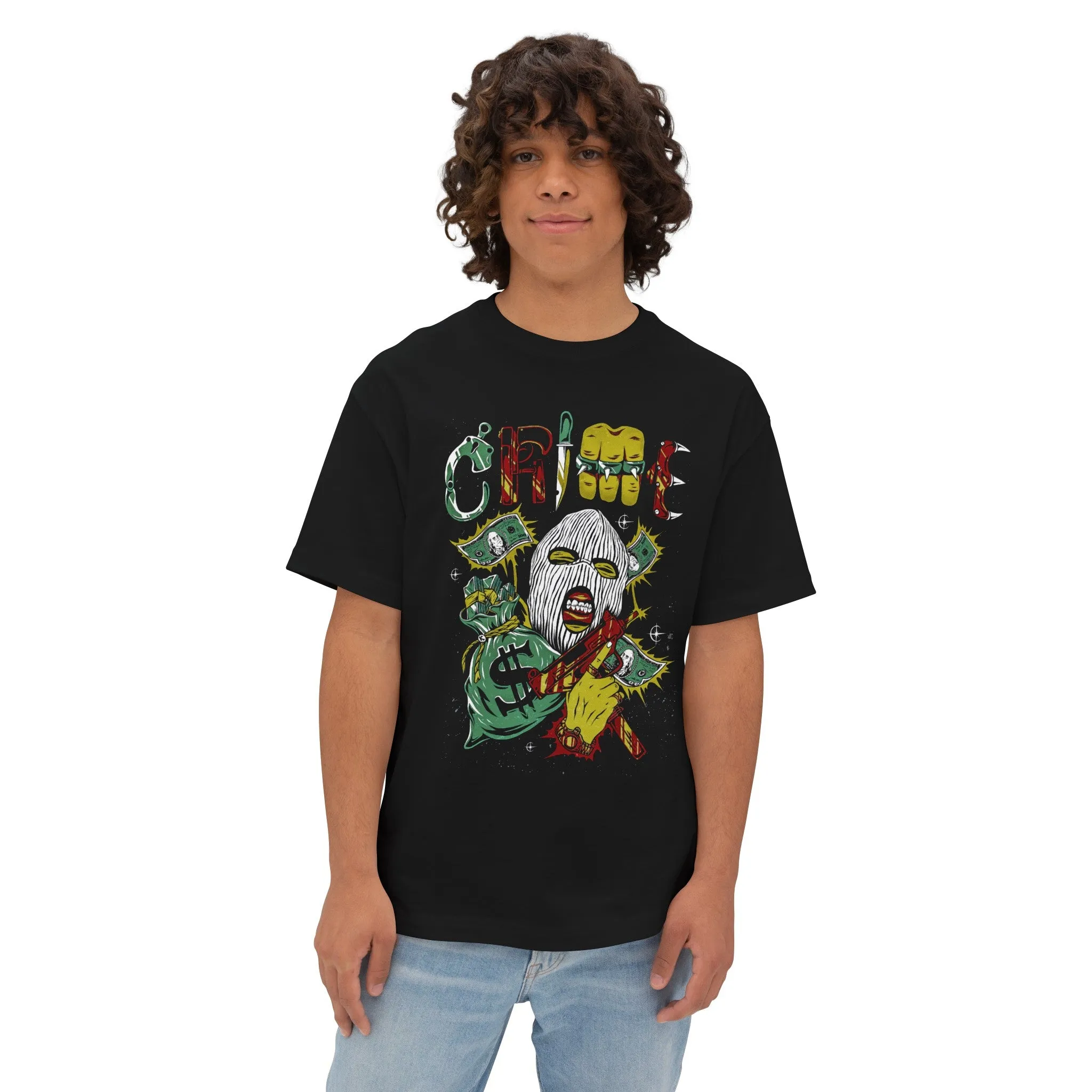Crime Oversized Tee
