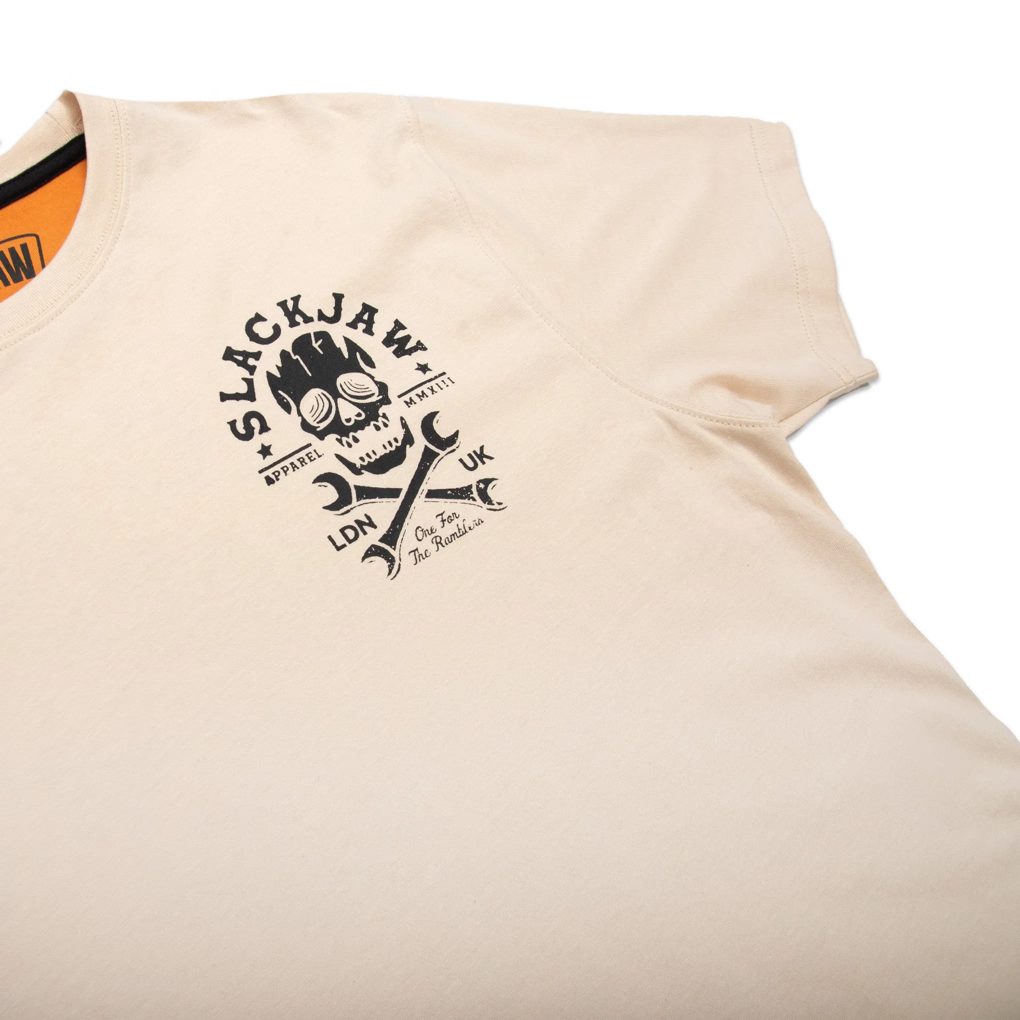 Death Valley T Shirt - Bone