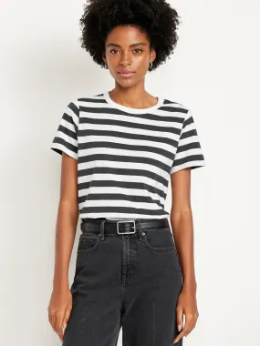 EveryWear Crew-Neck Striped T-Shirt