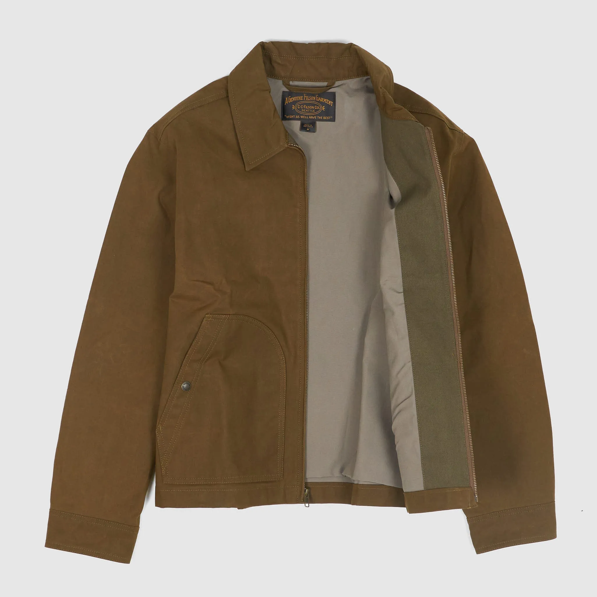 Filson Ranger Crewman Waxed Twill Jacket