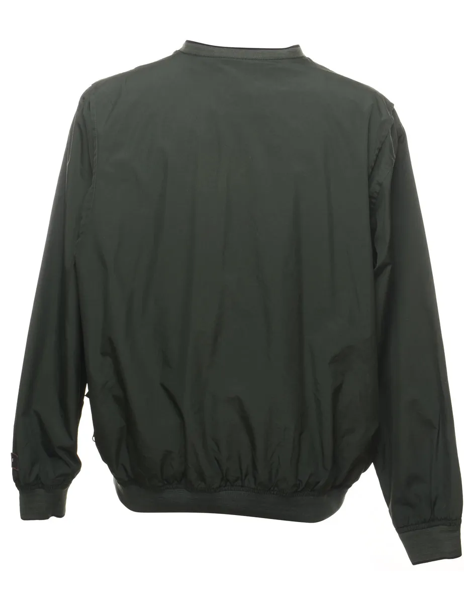 Izod Dark Green Nylon Jacket - L