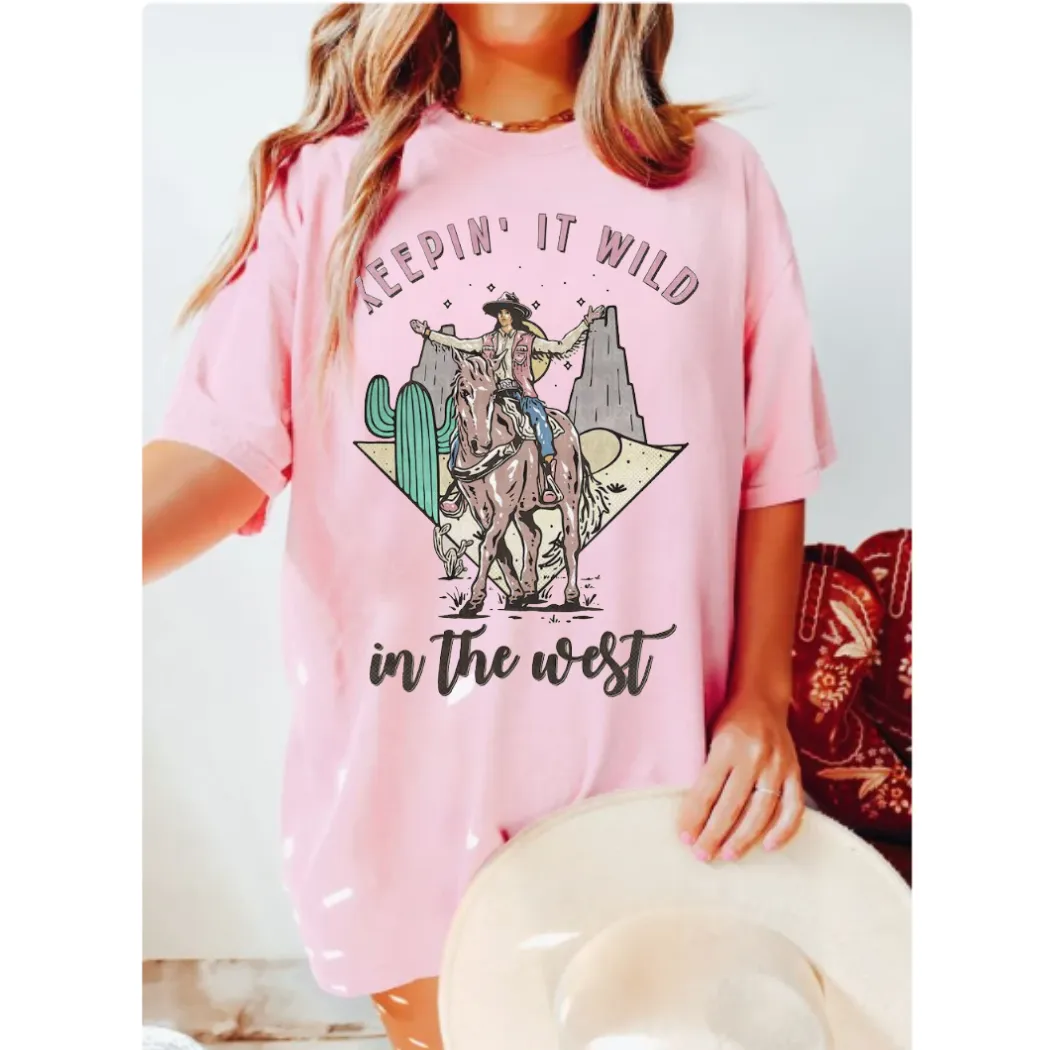 Keepin' It Wild In The West Graphic Tee