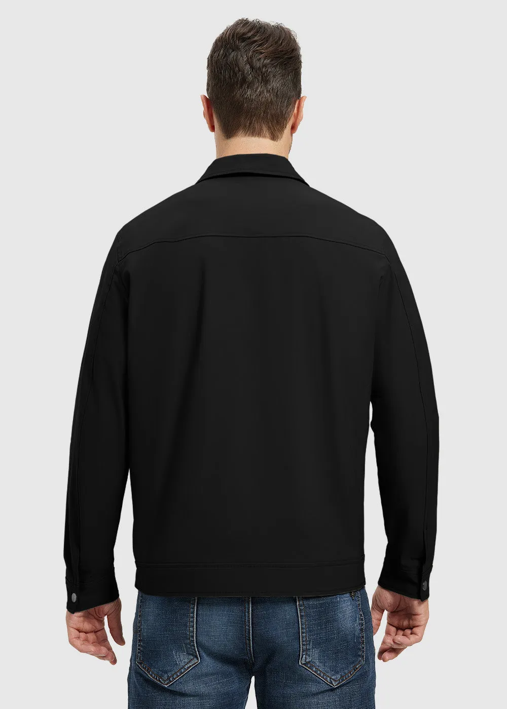 Men's Casual Lightweight Lapel Jacket