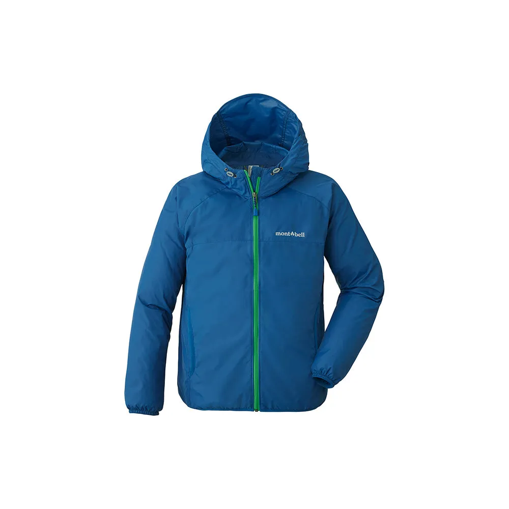 Montbell Kid's Wind Blast Hooded Jacket 130-160 1103251 SS24 風褸外套 童裝 K'S