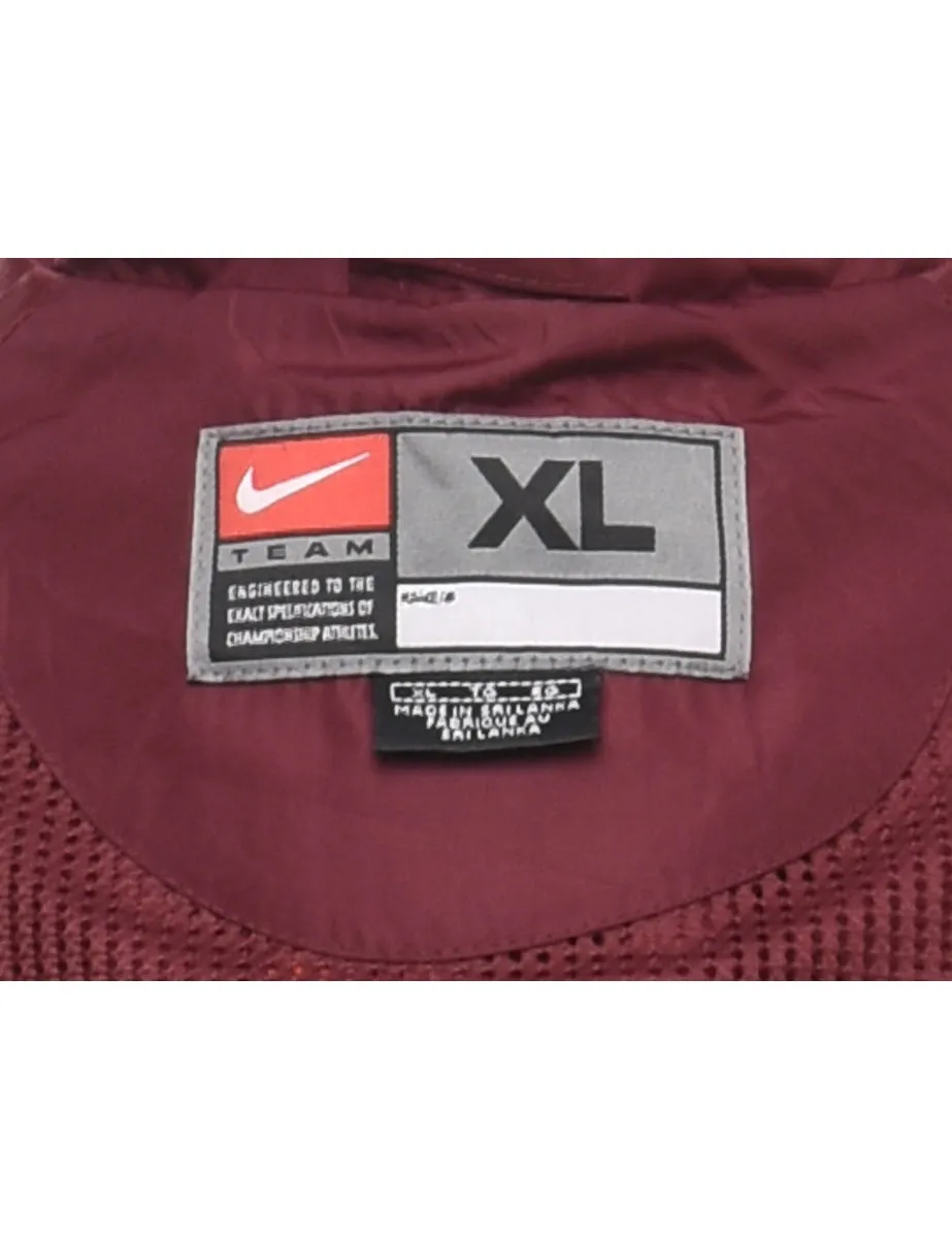 Nike Maroon & Orange Jacket - XL