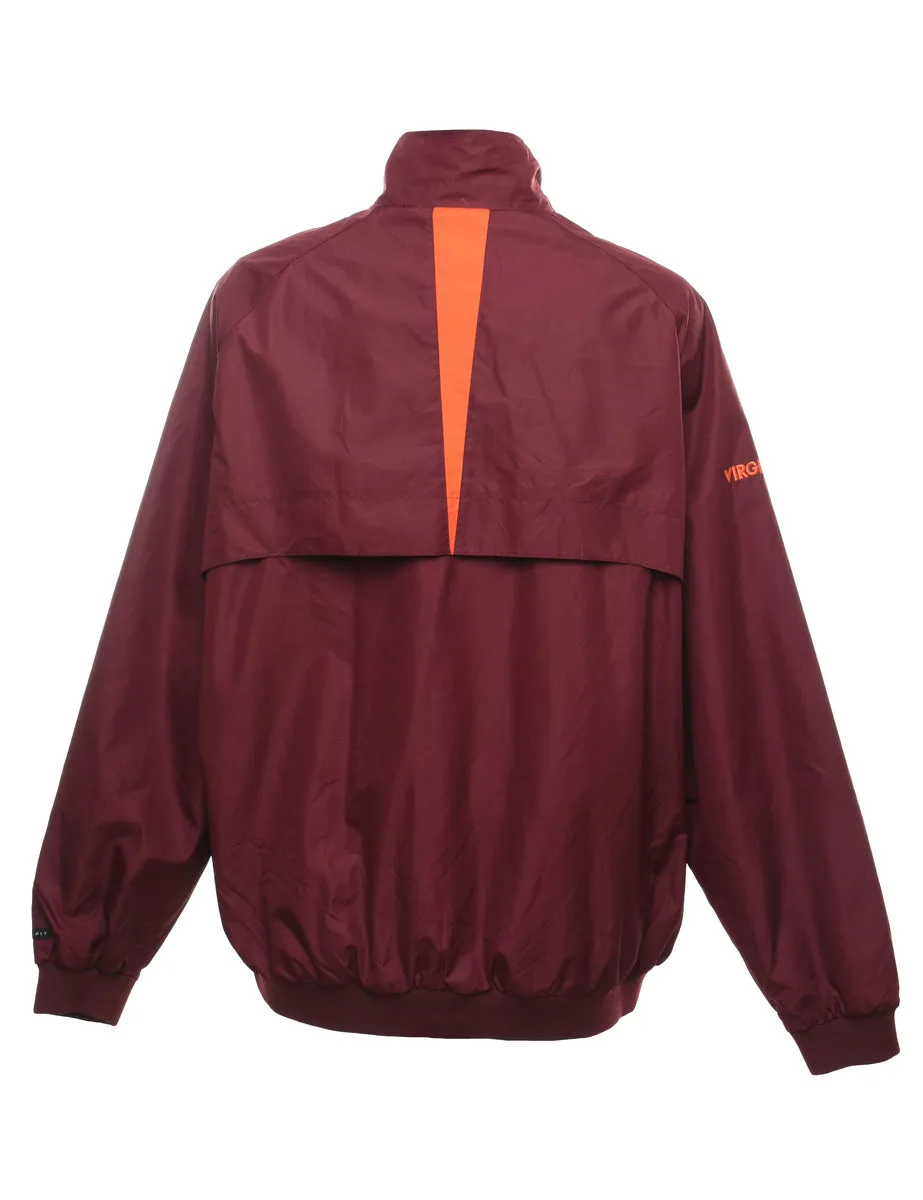 Nike Maroon & Orange Jacket - XL