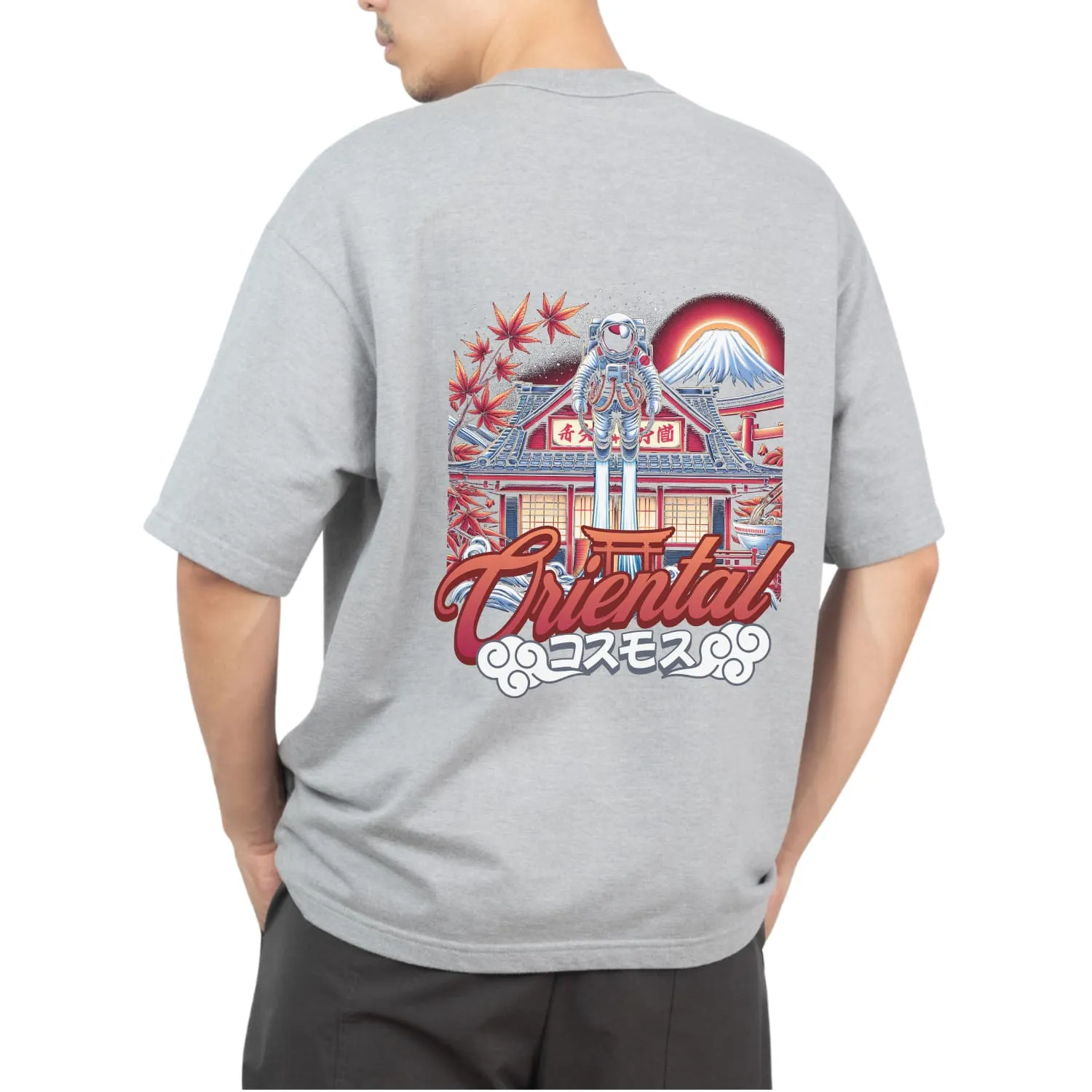 Oriental Oversized T-shirt