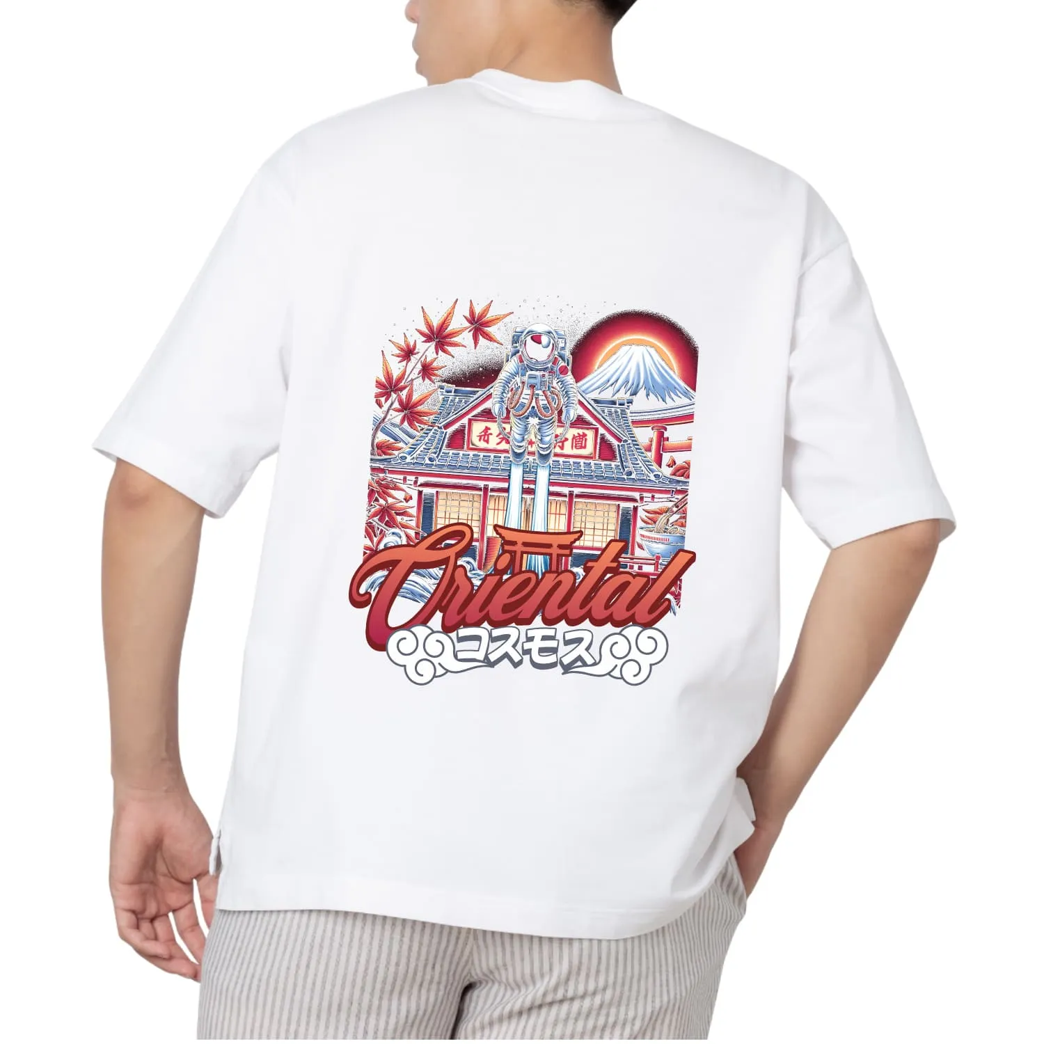 Oriental Oversized T-shirt
