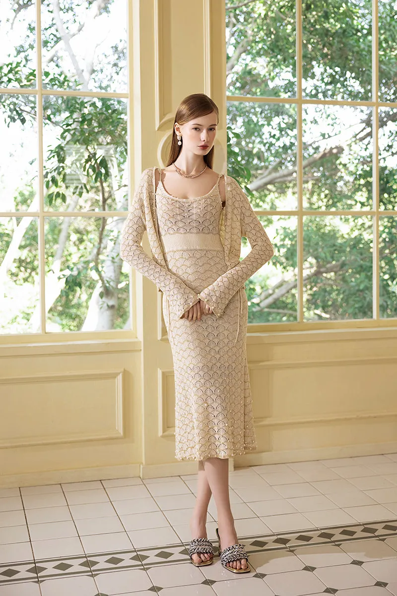 Pearl Embellished Cardigan