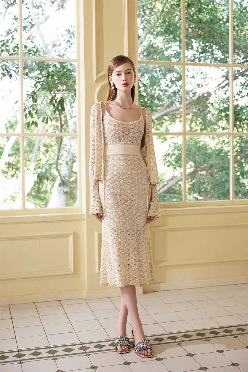 Pearl Embellished Cardigan