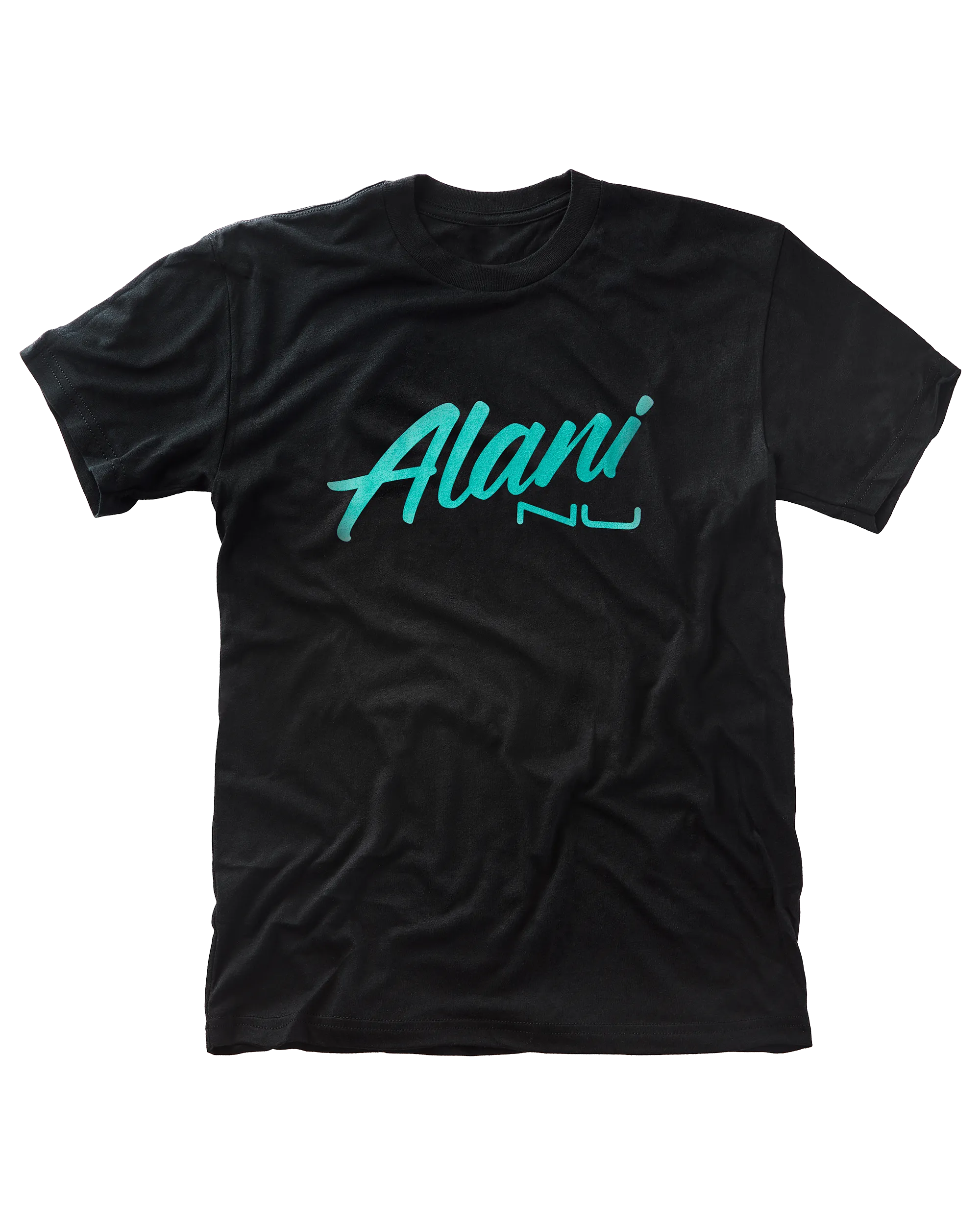Seafoam On Black T-Shirt