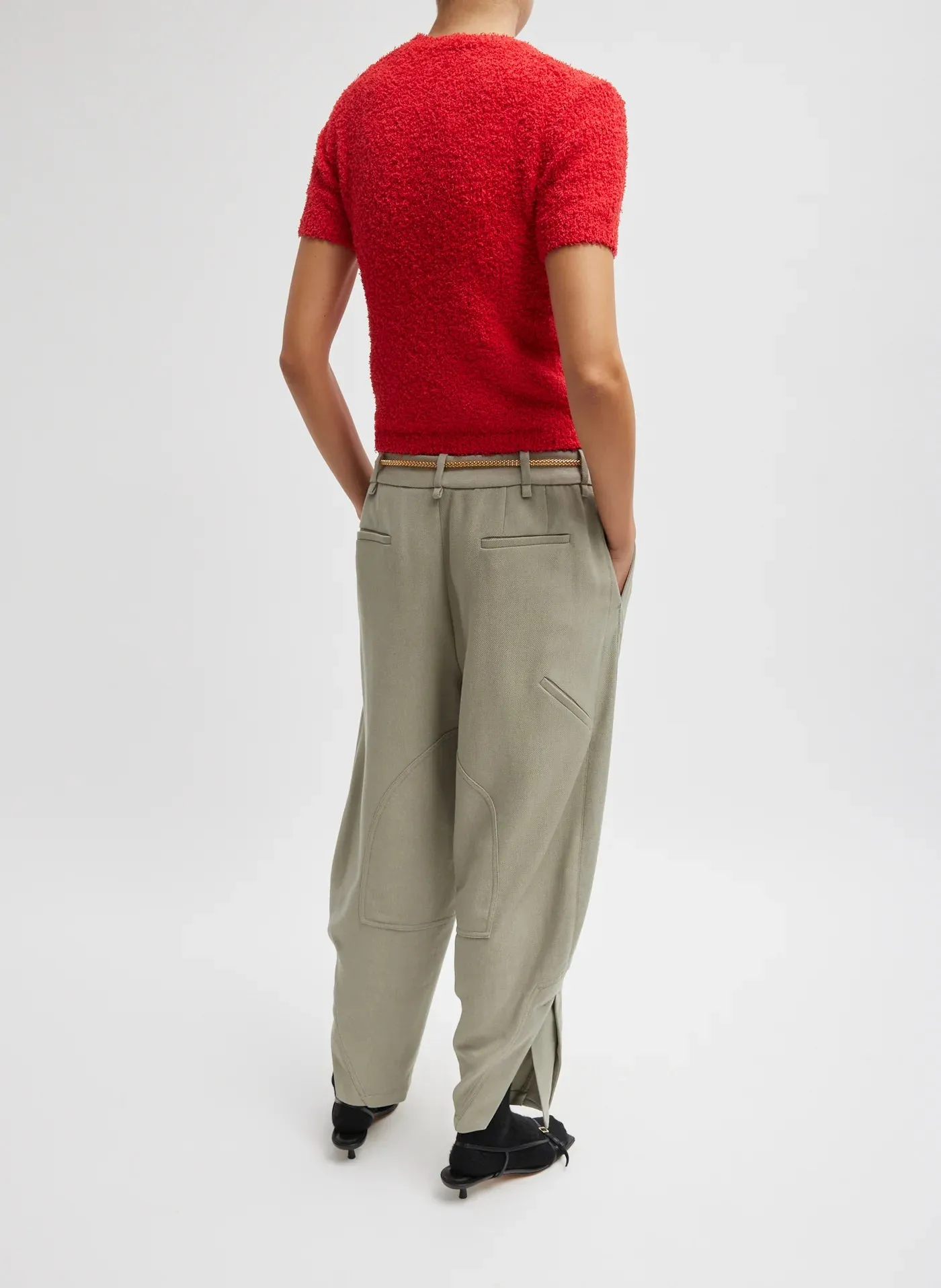 Serviette Baby Tee Red