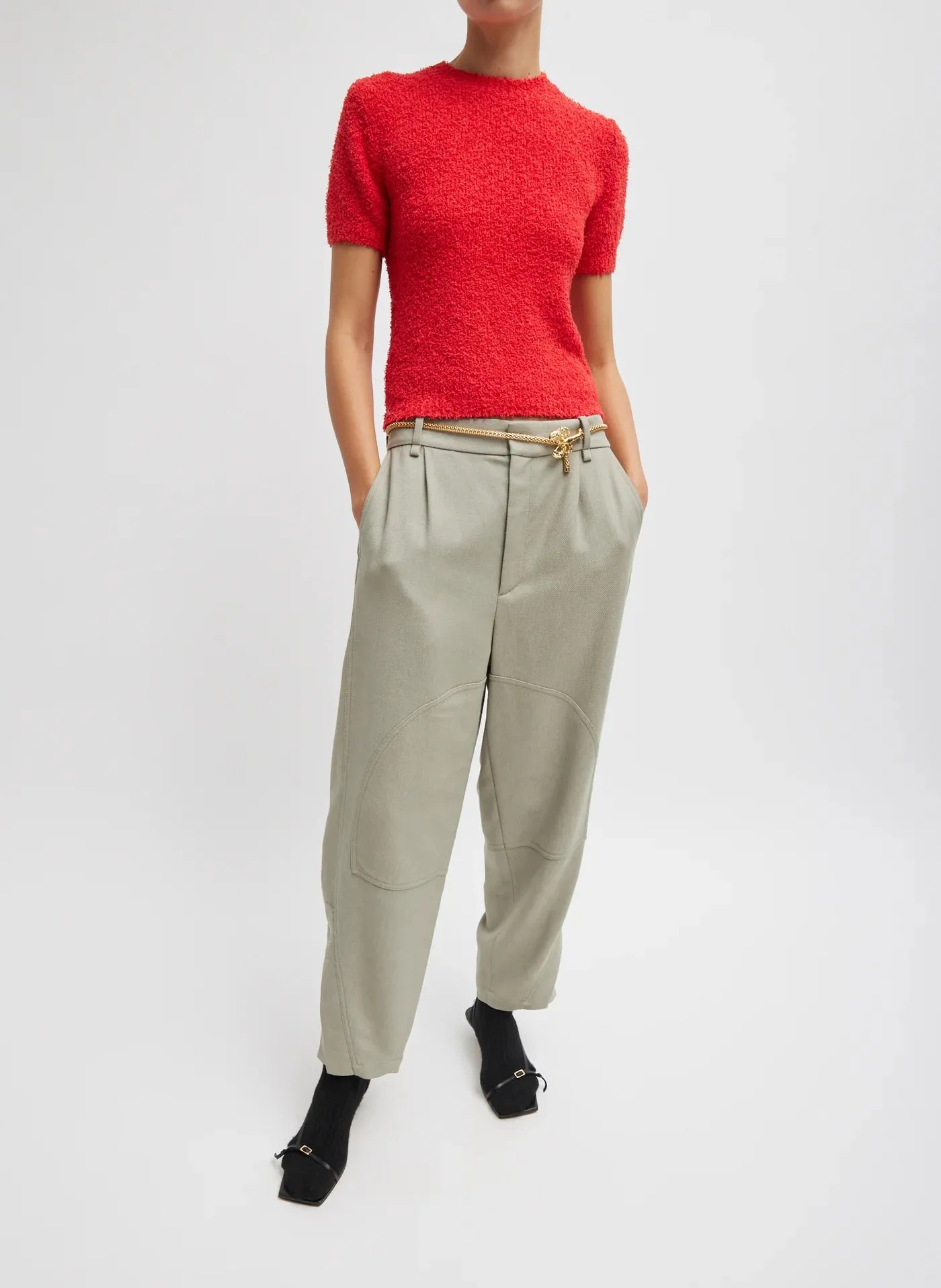 Serviette Baby Tee Red