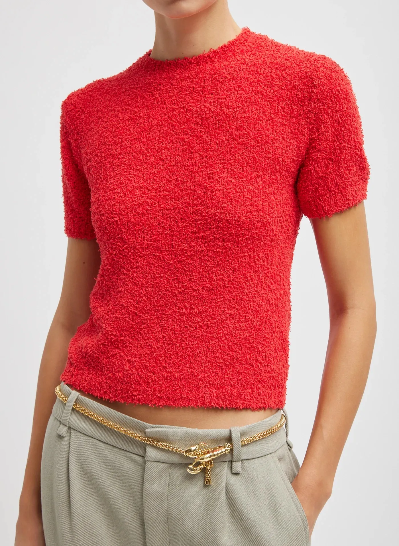 Serviette Baby Tee Red
