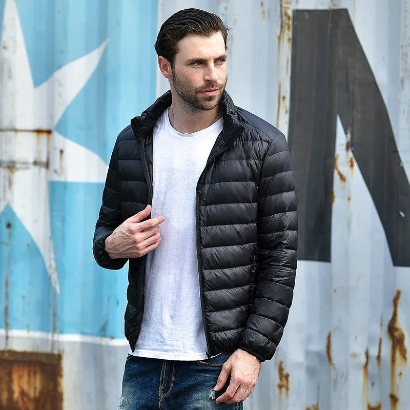 Sidiou Group Winter Down Casual Men's Duck Down Jackets