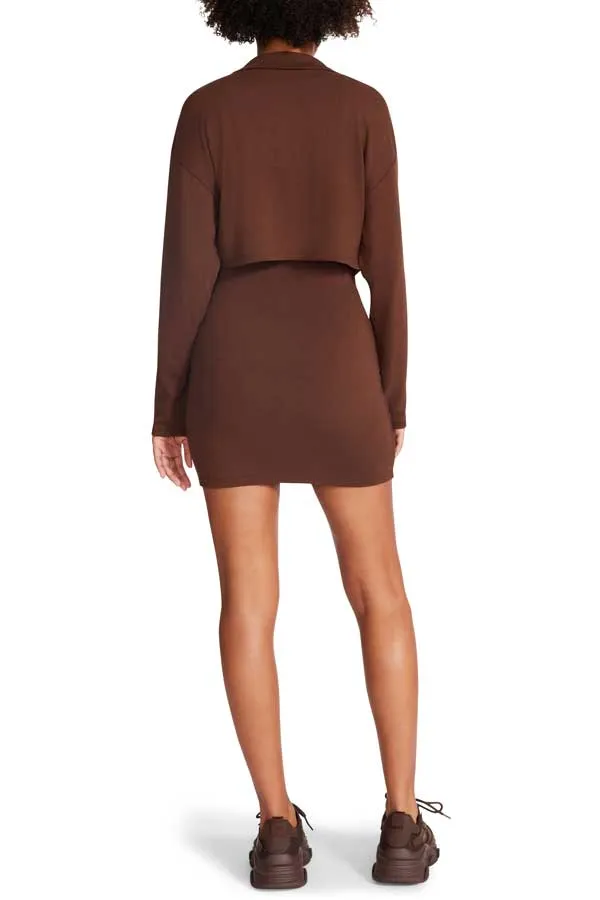 Steve Madden Becca Mini Dress And Jacket Set