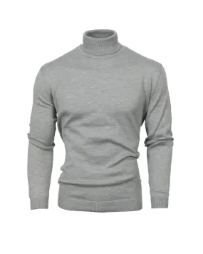 Suslo Turtle Neck Knits - Silver