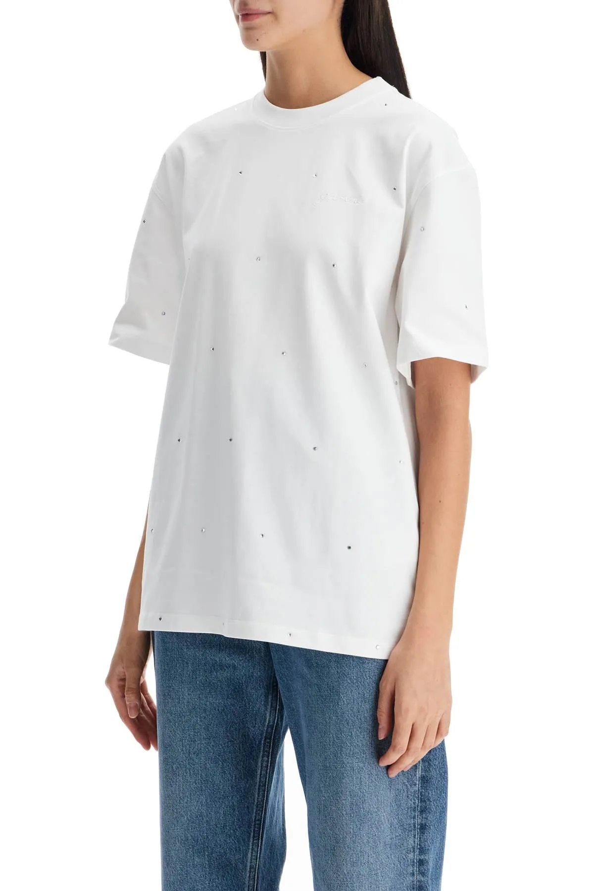 t-shirt with rhin T4091 BRIGHT WHITE