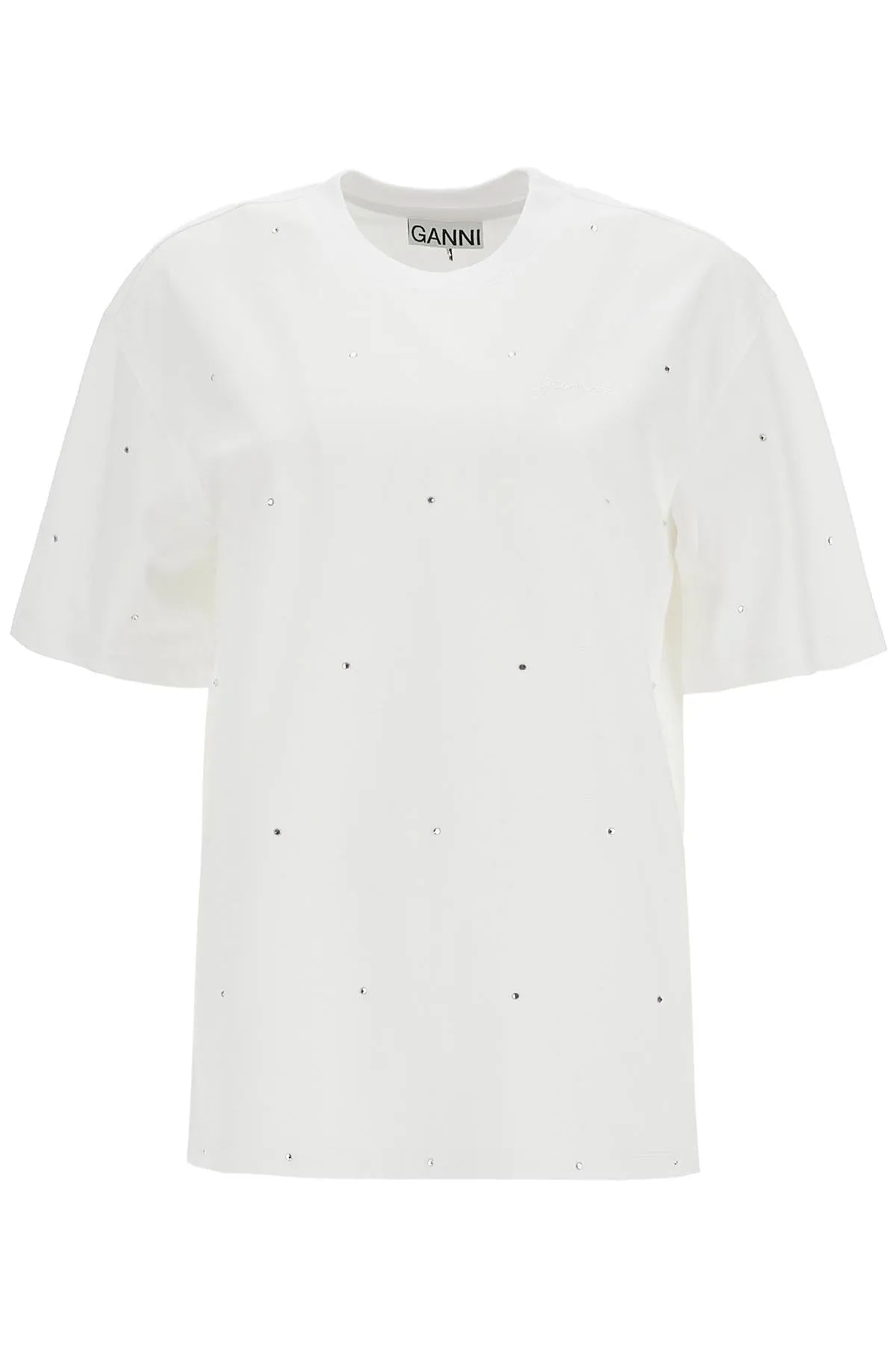 t-shirt with rhin T4091 BRIGHT WHITE