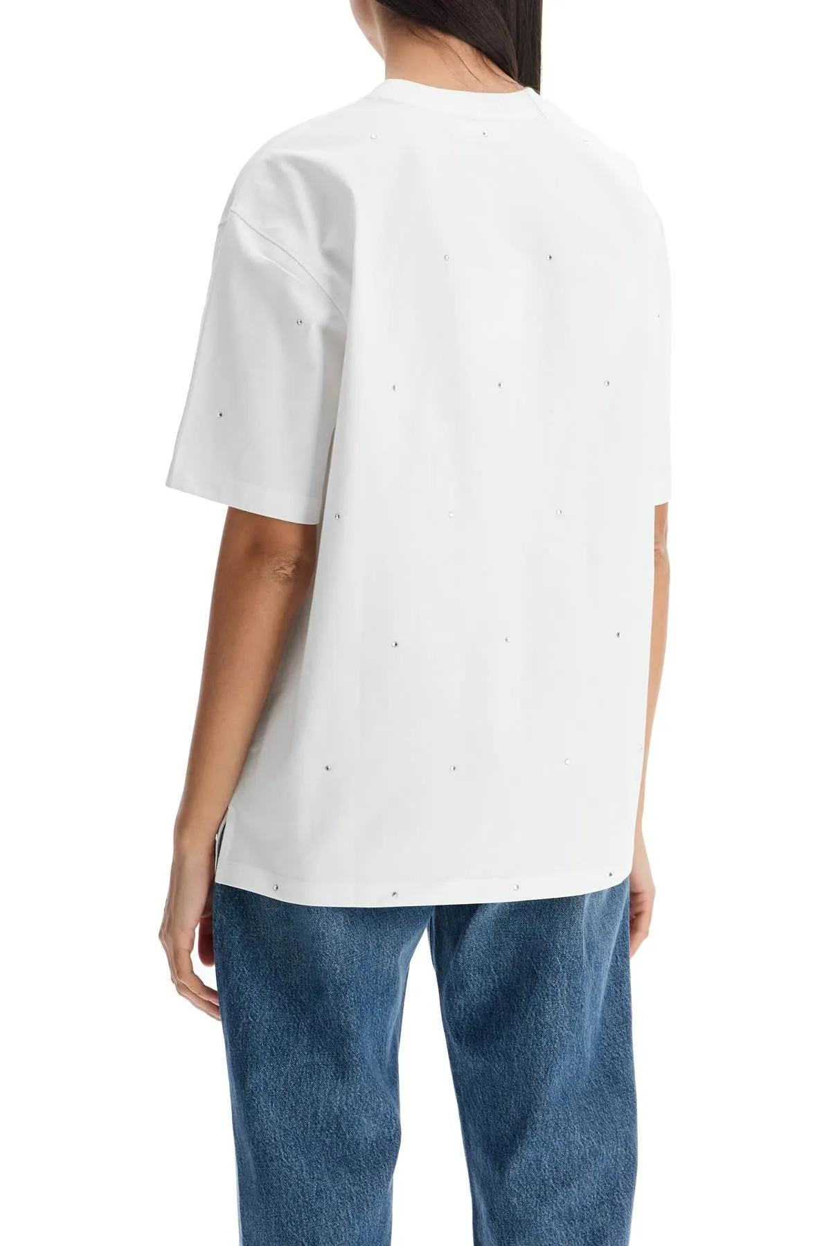t-shirt with rhin T4091 BRIGHT WHITE