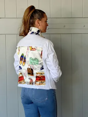 The White Denim Jacket / Eclectic Designer