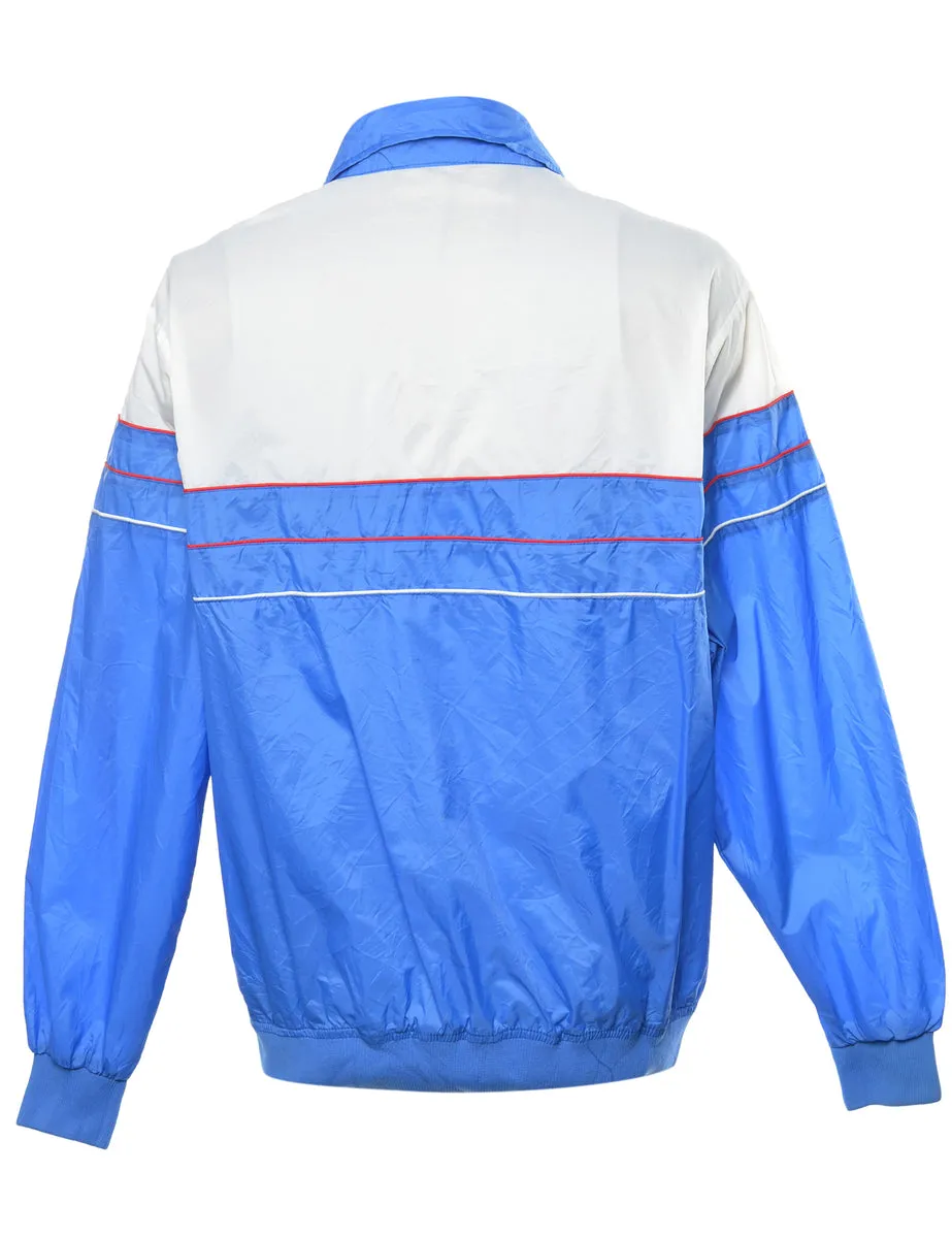 Two-Tone Contrast Nylon Jacket - XL