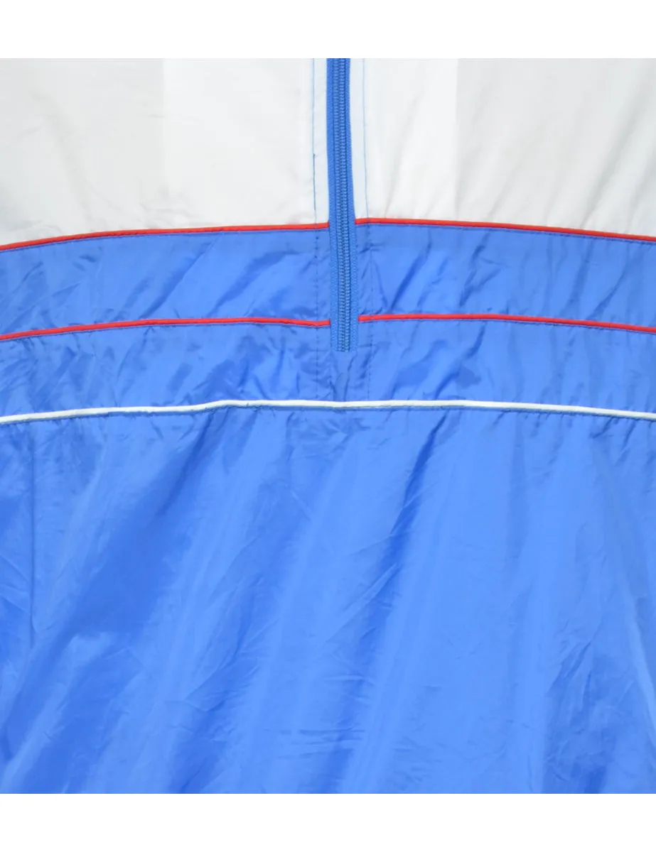 Two-Tone Contrast Nylon Jacket - XL