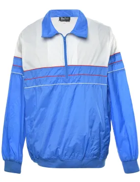 Two-Tone Contrast Nylon Jacket - XL