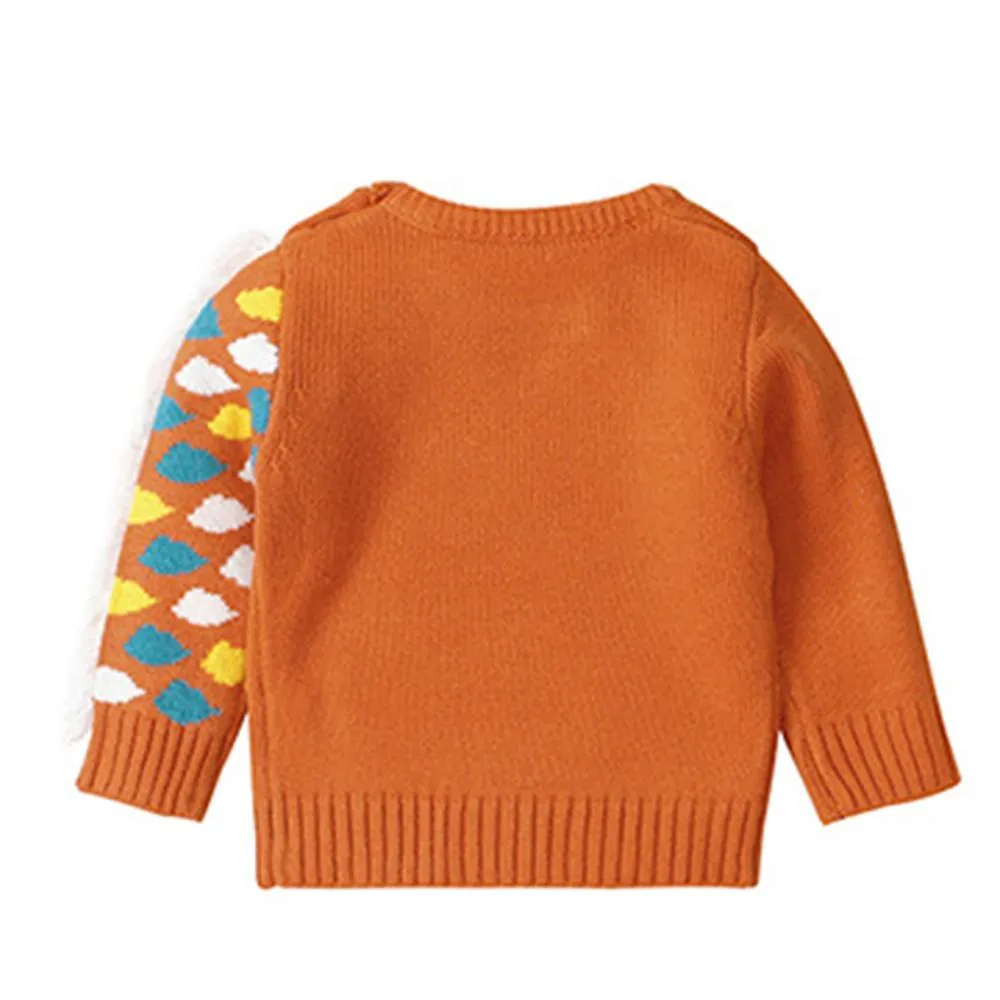 Unisex Cartoon Pony Knitted Pullover Sweaters Buy Baby Clothes Wholesale