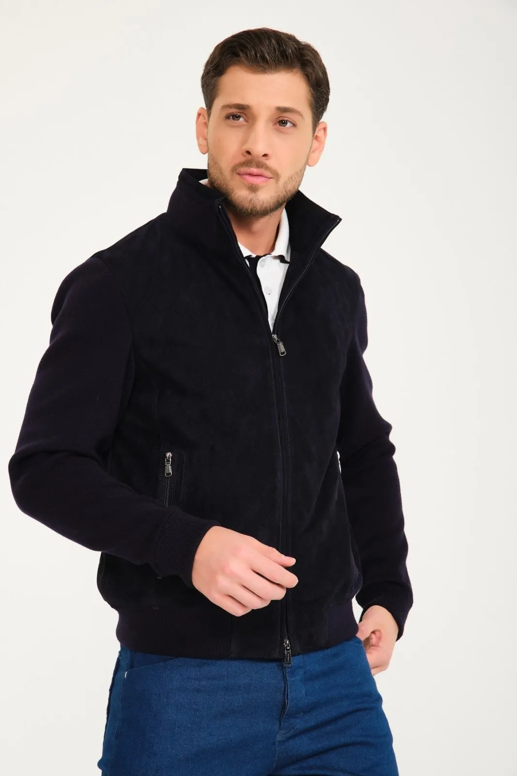 Vanguard Suede & Wool Jacket