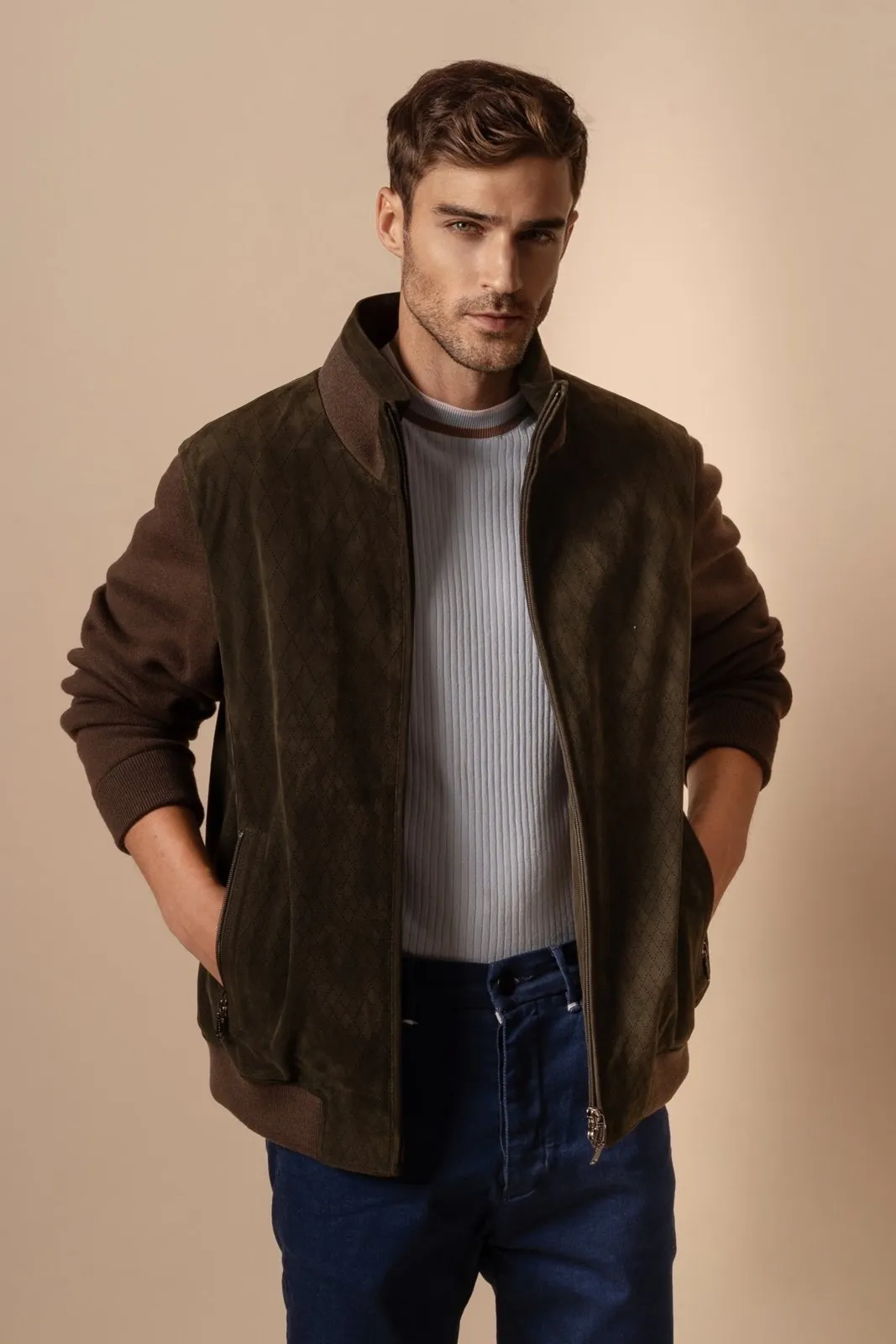Vanguard Suede & Wool Jacket