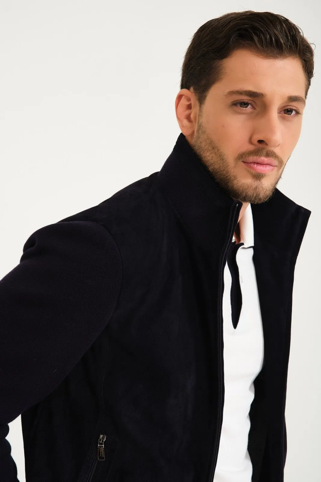Vanguard Suede & Wool Jacket