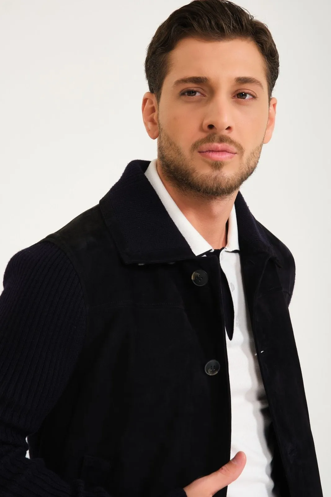 Vanguard Suede & Wool Jacket