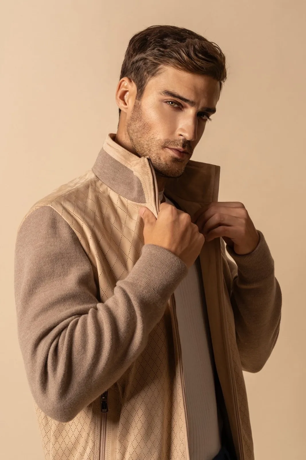 Vanguard Suede & Wool Jacket