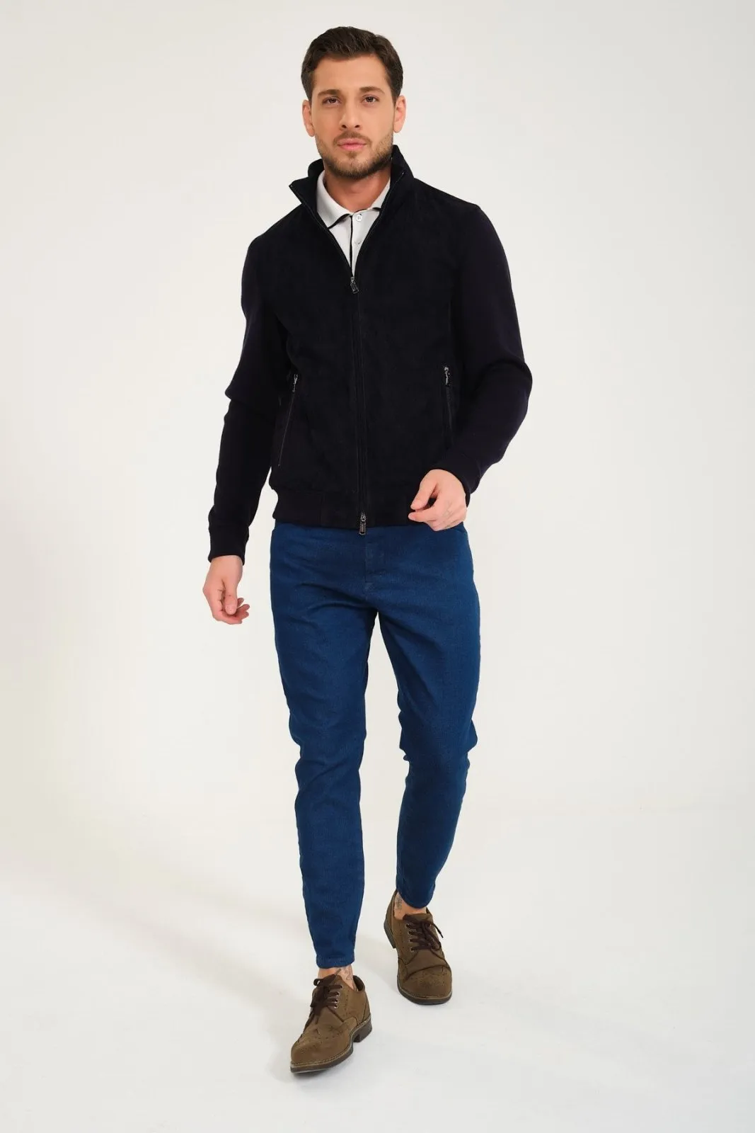 Vanguard Suede & Wool Jacket