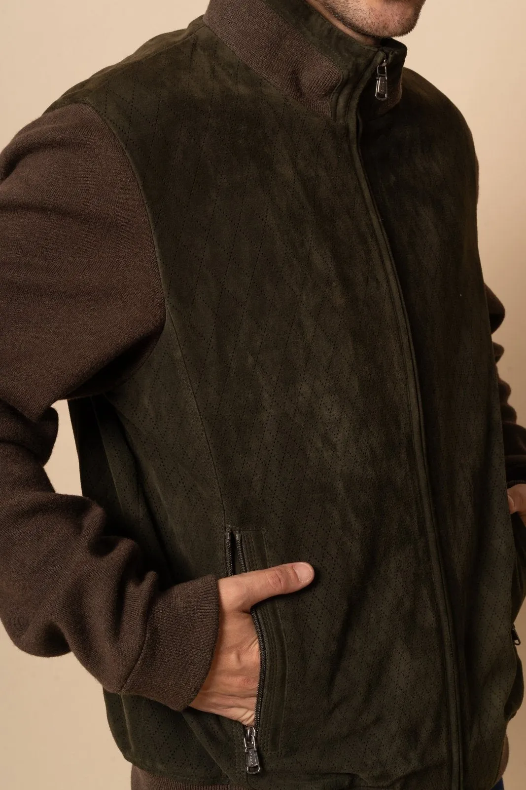 Vanguard Suede & Wool Jacket