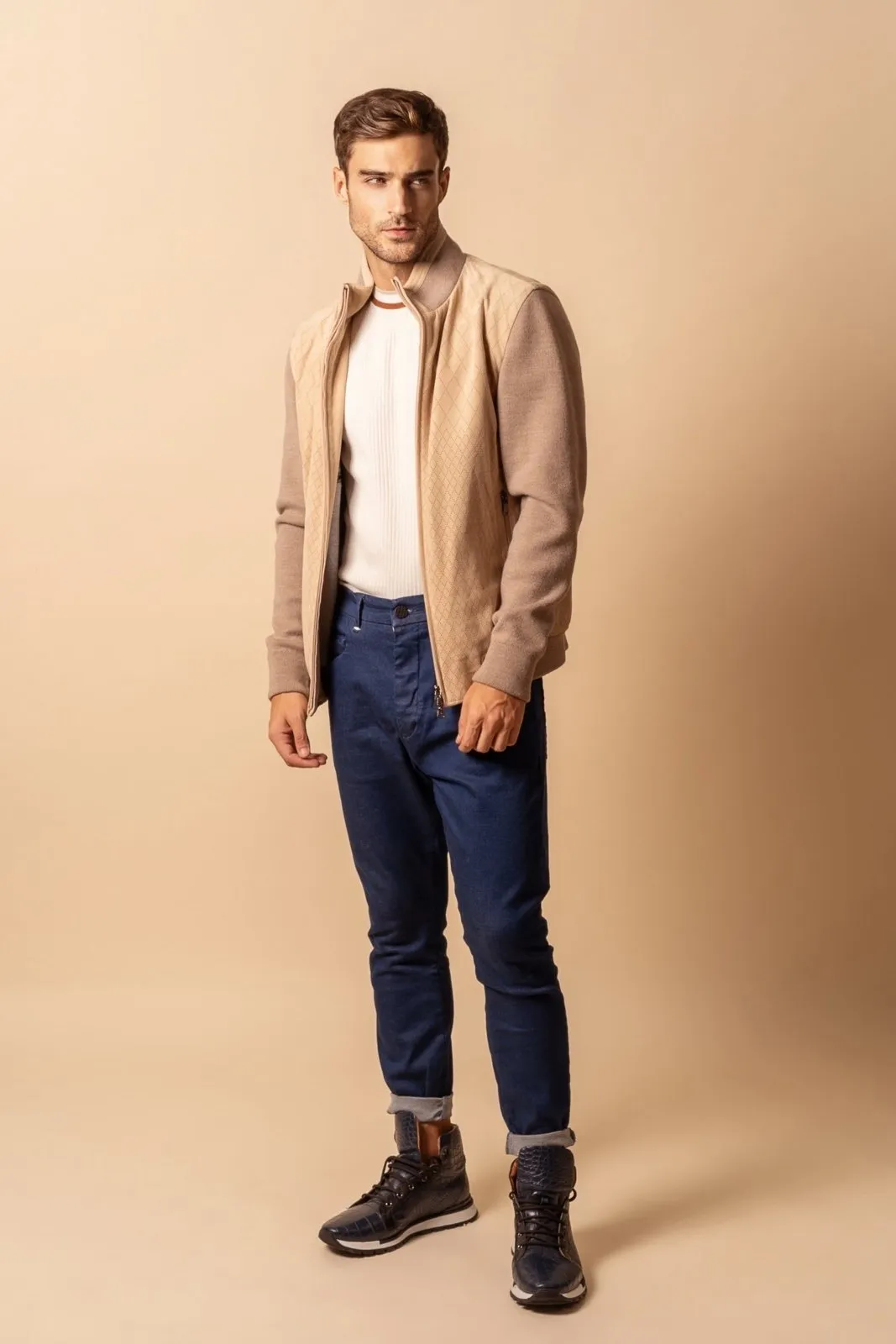 Vanguard Suede & Wool Jacket