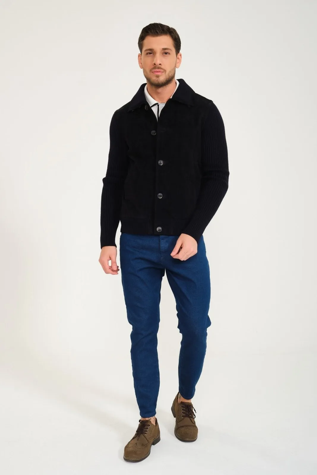 Vanguard Suede & Wool Jacket