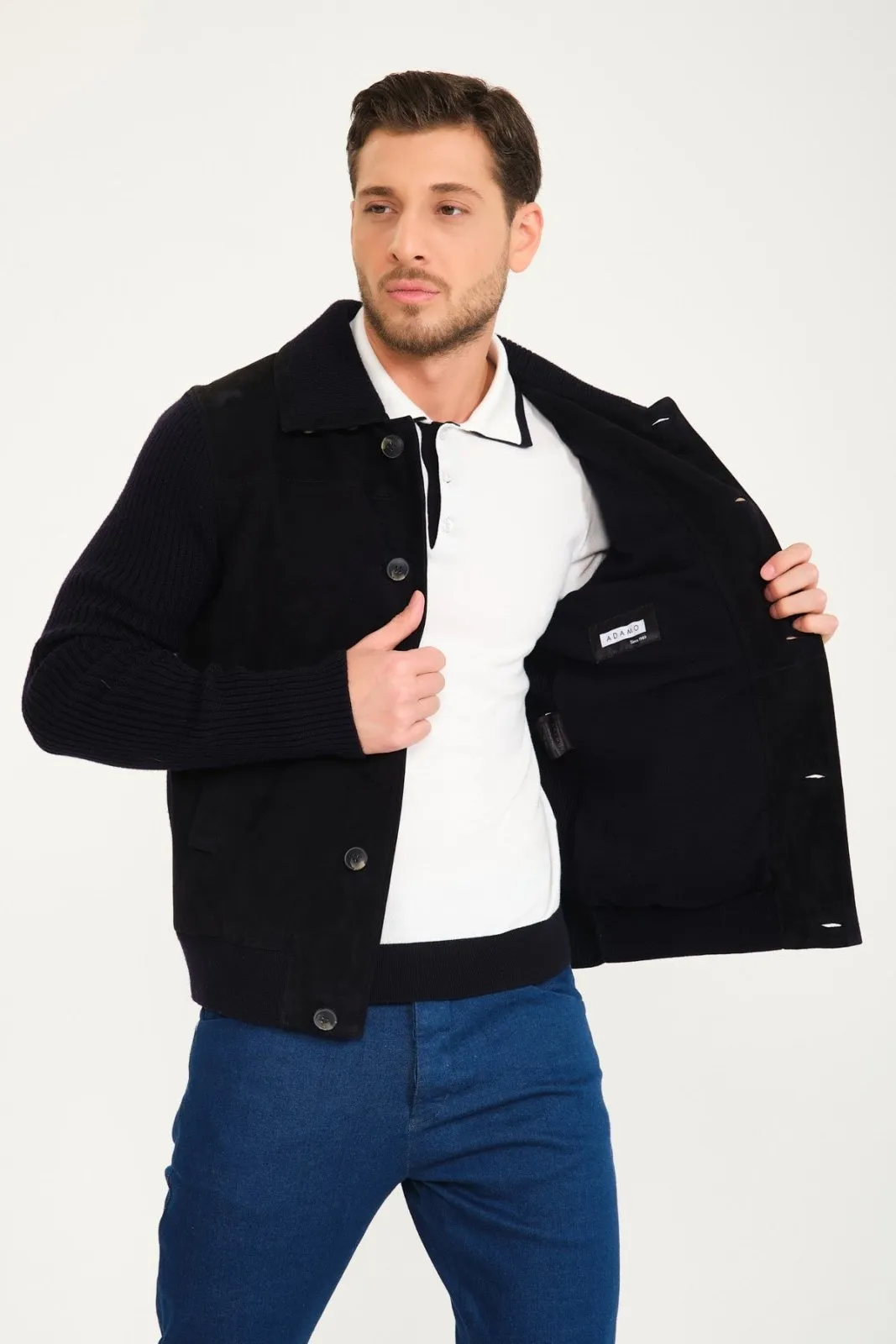 Vanguard Suede & Wool Jacket