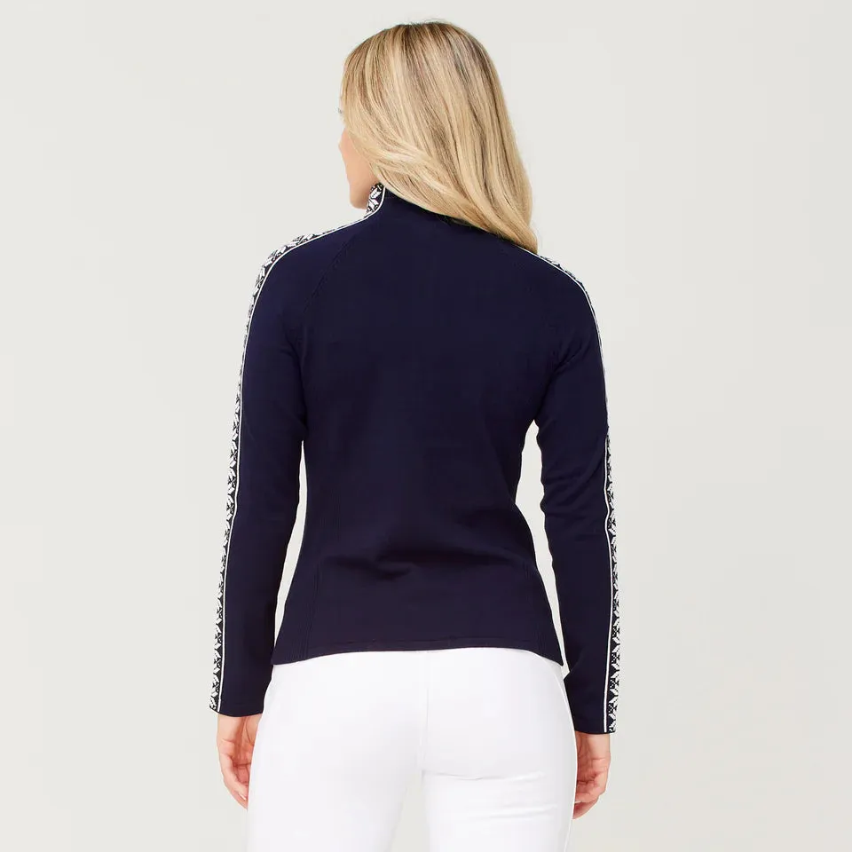 Women's Slalom Zip Neck Sweater